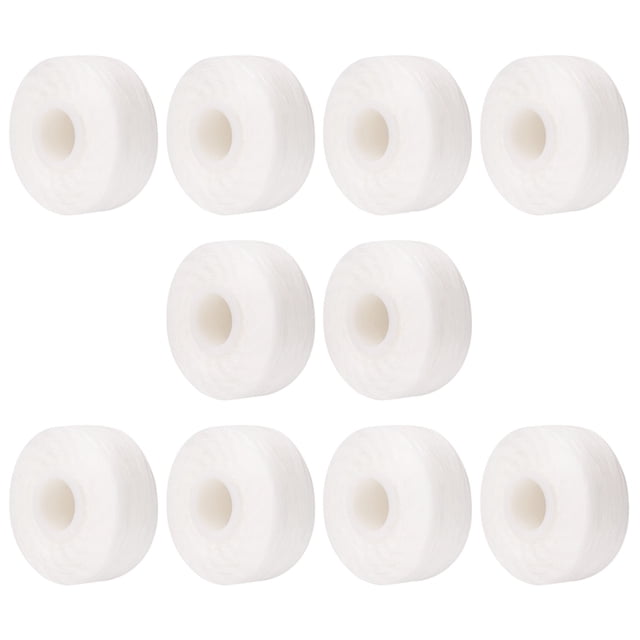 10 Rollos 50M Hilo Dental Higiene Bucal Limpieza de Dientes Carrete Palillo Cuidado