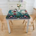 thumbnail image 3 of nygtbtfer Tablecloth Round, Watercolor Poppy Flowers Table Cover for Party Picnic Dinner Decor, 3 of 7