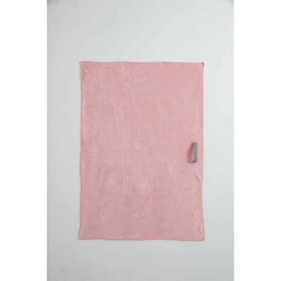 Beartech 4 Pack Microfiber Large Hair Towel Wrap, 40 X 27 inch Soft Highly Absorbent Fast Drying Anti Frizz Hair Drying Towel with Elastic Strap for Women