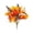 Z7#A, variant on Artificial Pumpkin Fall Decor, Pumpkin Centerpieces, Autumn Table Centerpieces with Red Faux Flowers, Maple Leaves, Pumpkin, Thanksgiving & Harvest Home Decoration
