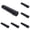 Black 6PCS, variant on Barbell Squat Pad Neck And Shoulder Protective Pad Cushion For Standard Bars