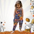 thumbnail image 2 of VBARHMQRT Combinaison Blanche Robe Bébé Fille Imprimés Combinaison Sans Manches Tenue Pantalon Vêtements 2472, 2 of 5