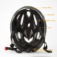 thumbnail image 2 of Casco de bicicleta de carretera casco de bicicleta ajustable espuma de policarbonato para actividades al aire libre para hombres y mujeres ANGGREK Otros, 2 of 6