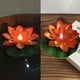 thumbnail image 1 of Lámpara LED flotante de inducción de agua | Luz nocturna para decoración de piscinas y jardines | Velas de té seguras y sin llama | Ambiente romántico para estanques, cuencos y jarrones | Juego de 6, 1 of 2