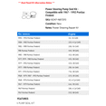 thumbnail image 2 of Power Steering Pump Seal Kit - Compatible with 1967 - 1992 Pontiac Firebird 1968 1969 1970 1971 1972 1973 1974 1975 1976 1977 1978 1979 1980 1981 1982 1983 1984 1985 1986 1987 1988 1989 1990 1991, 2 of 2
