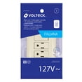 thumbnail image 2 of Placa CON 2 CONTACTOS y 1 INTERRUPTOR SENCILLO Volteck 48668 PA-APCO-I3, 2 of 2