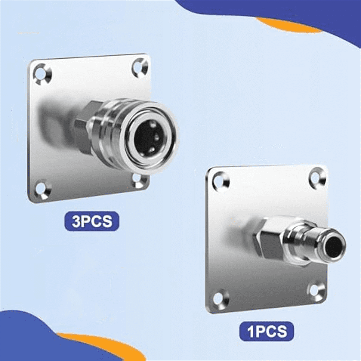 Foam Cannon Holder,Pressure Washer Holder,1/4Quick Connect Automatic Foam Cannon Mount,Pressure Washer Nozzle Tip Holder,3 * foam cannon holder 1 * foam holder