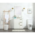 thumbnail image 6 of Elegant Kitchen and Bath 30 inch Single bathroom vanity in white with backsplash, 6 of 8