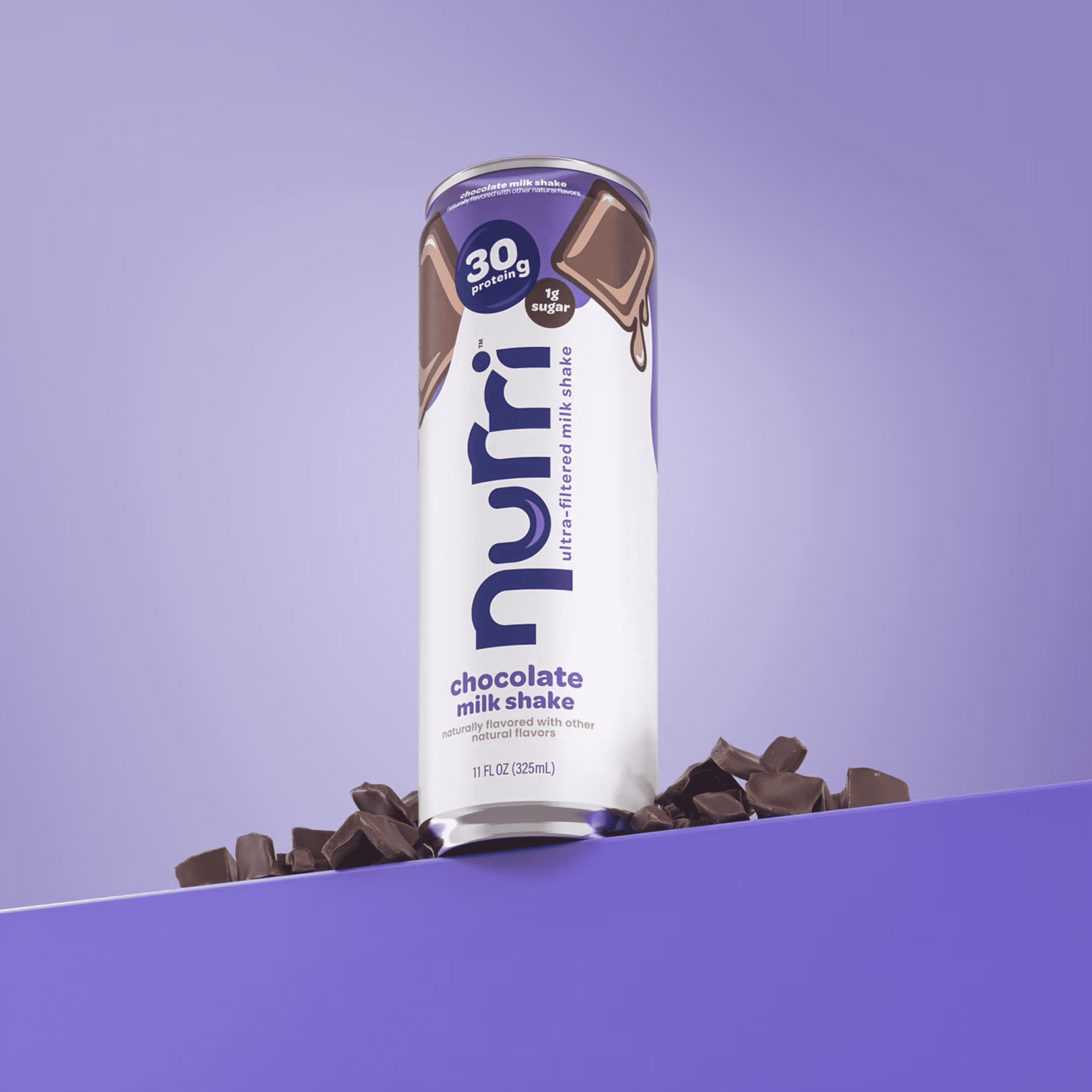 Nurri Ultra Filtered Milk Shake, 30g Protein - 4 Flavor Variety Sampler, Lactose Free, Low Sugar - 11 fl oz (8 Pack)