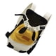thumbnail image 3 of Bolsa para mascotas de doble hombro Mochila portátil para perros y gatos de 4 patas para caminar y viajar al aire libre L (4-5 kg) Blanco Amarillo, 3 of 12