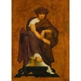 thumbnail image 3 of Frederic Leighton 14x18 Black Modern Framed Museum Art Print Titled - Mnemosyne, Mother of the Muses, 3 of 5