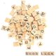 thumbnail image 1 of 100 Pcs Wooden Letters Letters Wooden Alphabet Tile Letters Game For Parenting, 1 of 4