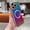 Colorful, variant on Compatible with iPhone 15 Pro Max Magnetic Glitter Case, Luxury Love Heart Pattern Plating Case, Compatible with MagSafe for Women Girls Shockproof Protective Ultra Slim TPU Cover - Purple
