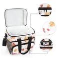 thumbnail image 6 of FORMRS Insulated Cooler Bag 24 Cans Capacity Soft Leakproof Lunch Box with Side Pockets, Watercolor Autumn Leaves, 6 of 7