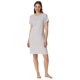 thumbnail image 4 of SCHIESSER camisón señora 95cm - ropa de dormir, manga corta, algodón, estampado Gris/Blanco S (Small), 4 of 6