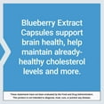thumbnail image 6 of Life Extension Blueberry Extract Capsules - Whole Fruit Wild Blueberry Extract Supplement Pills- For Brain Health Support - Non-GMO, Gluten-Free ,Vegetarian - 60 Capsules, 6 of 10