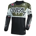 thumbnail image 3 of Oneal Element Warhawk Black/White/Green Motocross Dirt bike Offroad MX Jersey Pants Combo Package Riding Gear Set Jersey, 3 of 6