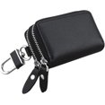thumbnail image 1 of Bolsa para llaves de coche SSuperp minibolsillo multifuncional con gancho negro, 1 of 5