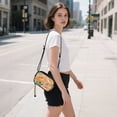 thumbnail image 5 of FORMRS Mini Crossbody Bag for Women Adjustable Rope Shoulder Casual Phone Purse, Abstract Floral Art, 5 of 7