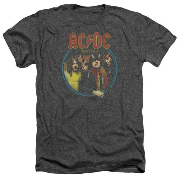 Men's AC/DC Highway To Hell T-shirt XX-Large Grey