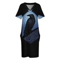 thumbnail image 4 of GUARDIAN Vestido holgado con bolsillos, vestido de verano, vestidos de noche de lujo para mujer, vestidos de noche elegantes para mujer 2025, 4 of 7