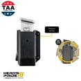 thumbnail image 5 of Hero’s Pride Edge Universal Fit Magazine Case – Adjustable Belt Clip, 9mm/.40 Double-Stack Compatible, 5 of 8