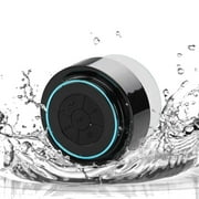 Color: Red - Let it Rain - The Bluetooth Waterproof Speaker Phone Answerer