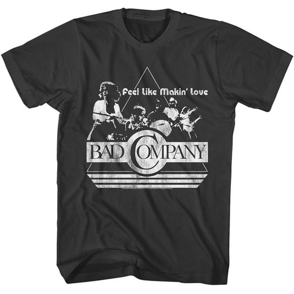 Bad Company Feel Like Makin Love Smoke Adult T-Shirt