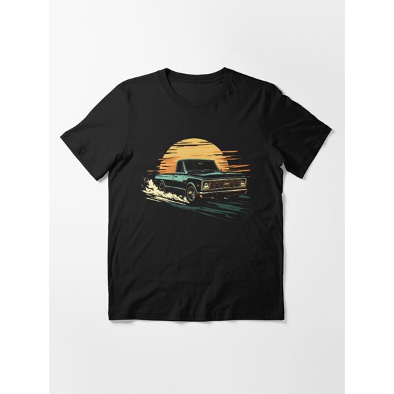 Chevy C10 Classic Pickup Retro Vintage Essential Apparel Unisex T-Shirt up to Size 5XL