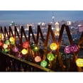 thumbnail image 6 of LINLIN Rattan Ball Fairy Lights, Battery Operated - 20 LEDs - 3m/9.8ft Clear Cable - Rattan Ball String Lights by Decorations Lights, 6 of 9