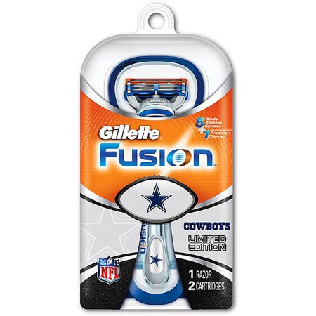 Gillette Fusion Manual Dallas Cowboys Razor