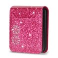 thumbnail image 1 of Luxury Glitter Leather Card Slot Wallet Case For Samsung Galaxy Z Flip 6, iPhone 13 Pro Max, 1 of 5