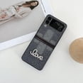 thumbnail image 1 of Étui Pailleté Compatible avec Samsung Galaxy Z Flip 4, Étui de Protection de Luxe avec Strass, 1 of 5