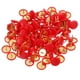 thumbnail image 3 of ColoMX 100 Uds. Tachuelas de pulgar planas rojas, lindo pasador de empuje decorativo, tachuelas de pulgar de cabeza plana para tablero de corcho, tachuelas de pulgar planas para pared, 3 of 8