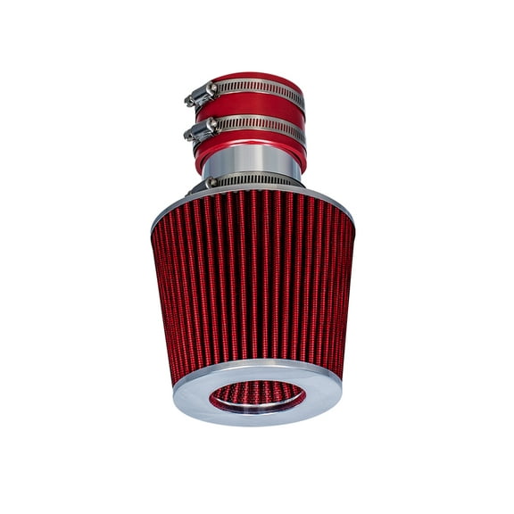 Rtunes Racing Short Ram Air Intake Kit   Filter Combo RED Compatible For 93-98 Volkswagen Jetta/Passat/Golf / 92-94 Volkswagen Corrado GLX GTI