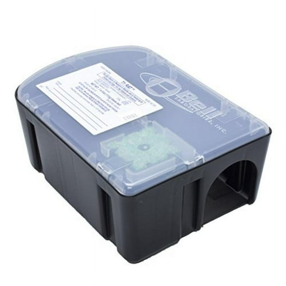 T1 Rat Disposable Bait Station - Kills Up To 10 Rats Per Station - Single Bait Station by Bell Labs