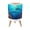Color 3, variant on Small Trash Can with Lid Vibrant Coral Swimming Dolphins Tropical Fish Marine Life 1.8 Gallon Dog Proof Trash Can Round Garbage Can Waste Bin Wastebasket for Bathroom Bedroom Living Room