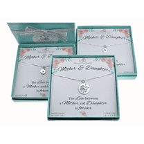 Mother Daughter Necklace Set. Mother Daughter Jewelry. Mother Daughter Dandelion. Mothers Day Gift. New Mother Gift. Adoptive Mother.