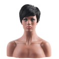 thumbnail image 2 of Peluca Corta De Pelo Negro Y Peluca Resistente Al Calor 32 Cm - Negro #2 Sunnimix Pelucas cortas de pelo humano, 2 of 8