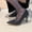 Black, variant on Wensltd Women Pointed Toe High Heels Trendy Closed Toe Wedding Work Office Dressy Shoes Fashion Comfortable Pump Shoes