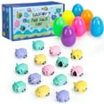 thumbnail image 5 of Easter Egg filled with Pull Back Car,32 pcs Easter Egg Stuffers for Easter Egg Hunt, Easter Egg Fillers Toy (32-1), 5 of 7
