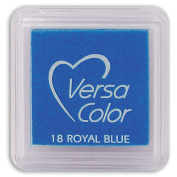 Pigment Versacolor Mini Encre Pad-Royal Bleu