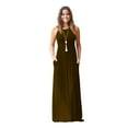 thumbnail image 6 of Spring summer dresses for women 2024 maxi dress sleeveless solid color casual pockets, 6 of 9