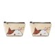 thumbnail image 1 of Qarigey Exquisito gato portátil impreso monederos dibujos animados Animal Mini dinero bolsa tarjetero llavero carteras Type1 NO1 Qarigey CBP035678, 1 of 5