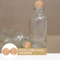 thumbnail image 3 of EXHUMKY Wooden Cork for Red Wine Bottle Sealing, 2 Pieces, and Reusable Wine Stopper Accessories, 3 of 8