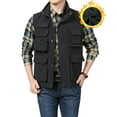 thumbnail image 6 of ZACPNCV Men's Puffer Vest Outerwear Golf Sleeveless Jacket Winter Warm Lightweight Pockets Windproof, 6 of 9