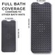 thumbnail image 5 of Alfombra de baño ZHAOCHENG antideslizante grande 40 x 16 pulgadas negro, 5 of 5