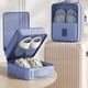 thumbnail image 1 of Organizadores y almacenamiento para baño, bolsa para zapatos, organizador de zapatos, funda para zapatos de viaje transpirable y visible, para colgar, para guardar zapatillas, se adapta a tallas de 5., 1 of 6