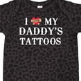 thumbnail image 4 of Inktastic I Love My Daddy's Tattoos Boys or Girls Baby Bodysuit, 4 of 5