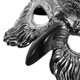 thumbnail image 2 of ColoMX Máscara de Halloween: Máscara de búho para adultos - Accesorio de plástico de media cara para fiestas de cosplay y carnaval., 2 of 7